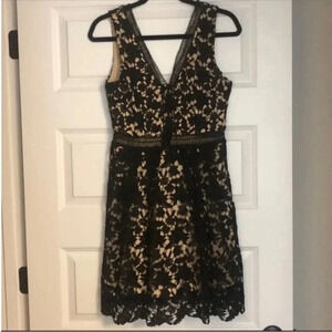 Black lace dress​​